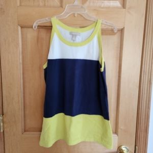 Used Banana Republic Color Block Top